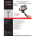 Monopod Extendable Bluetooth  Selfie Stick